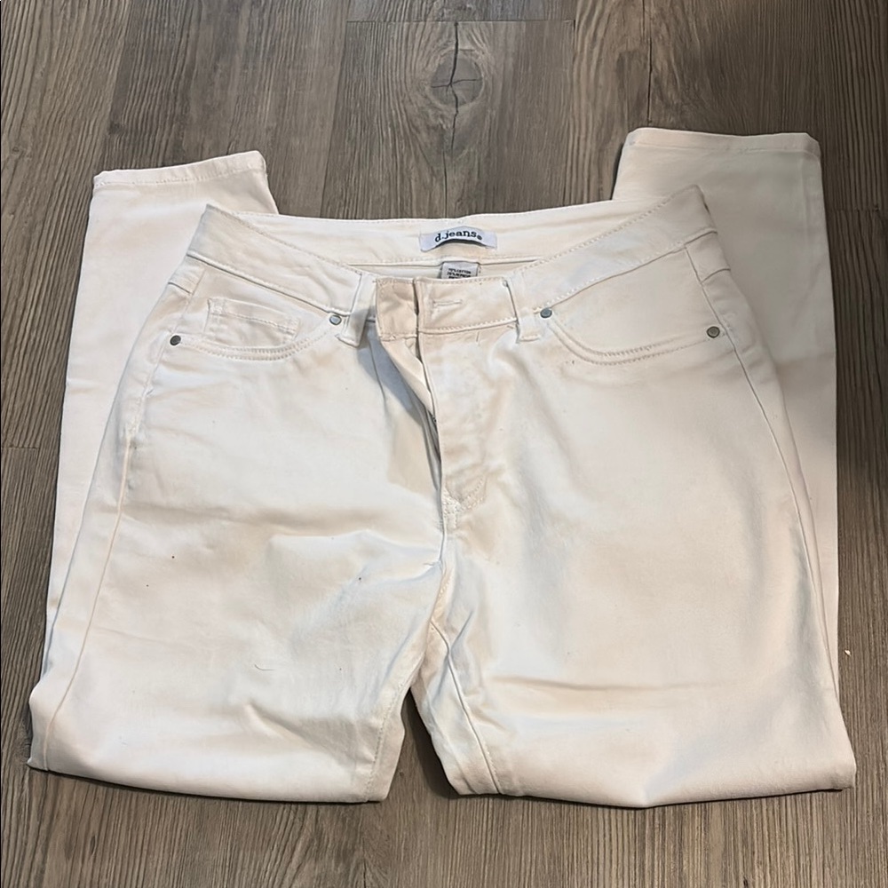 d. jeans Women's White Jeans